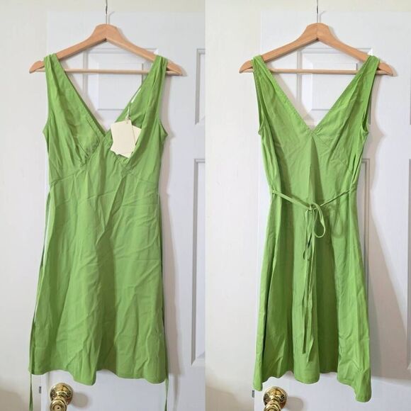 Peppermayo Audrey Vintage Slip Dress,  Lime US 6 NWT - Picture 2 of 9